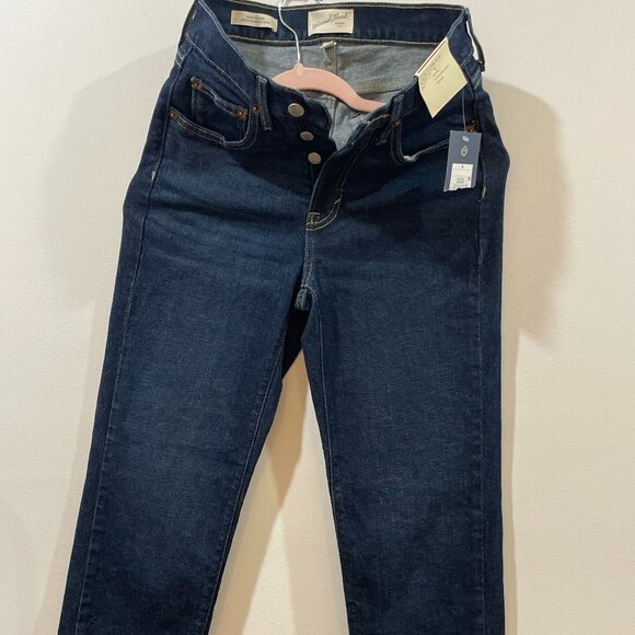 Universal Thread Mid Rise 80s Slim Button Fly Jeans NWT - Picture 1 of 7